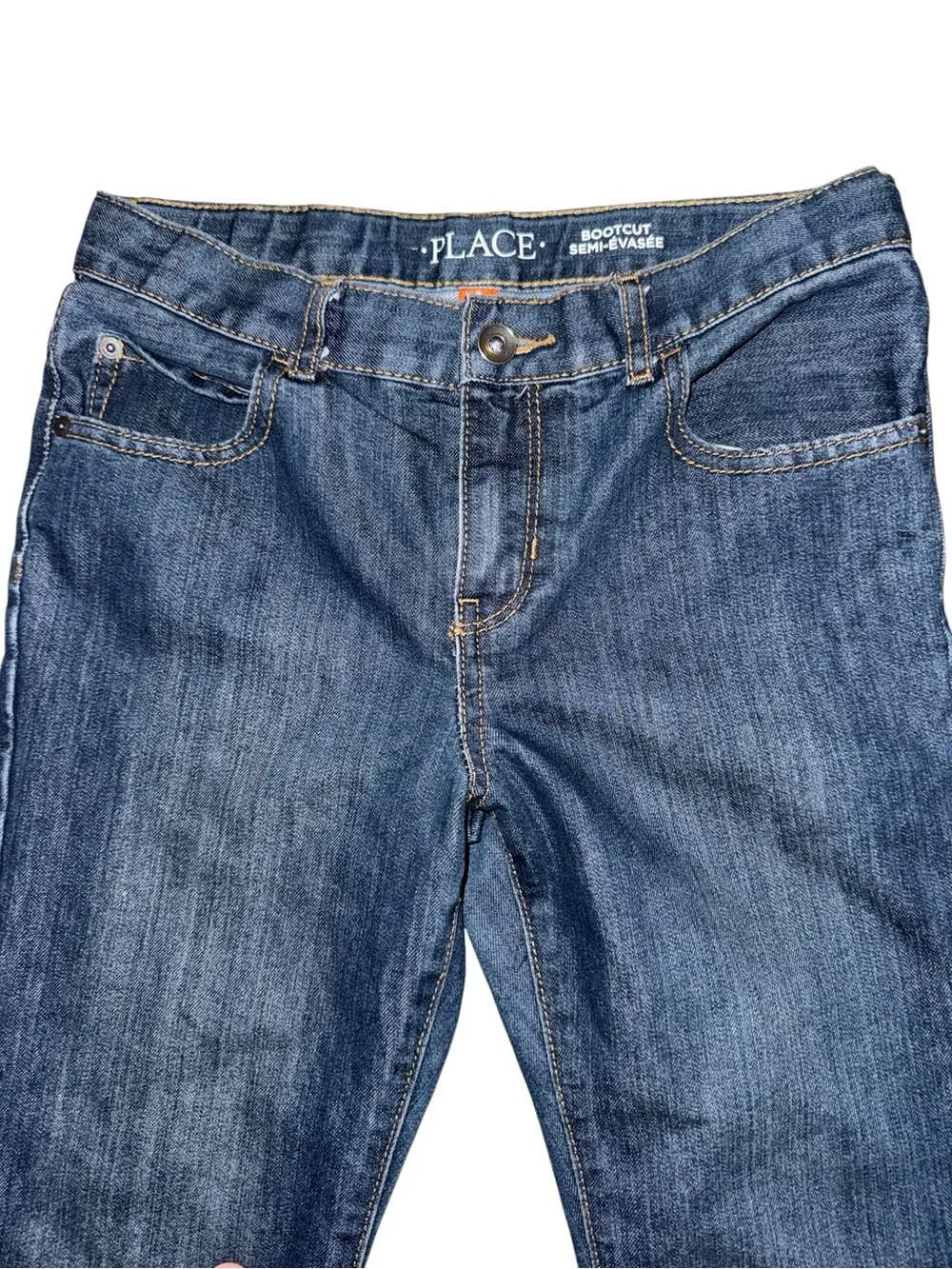 Boys size 8 -PLACE- blue jeans (excellent)